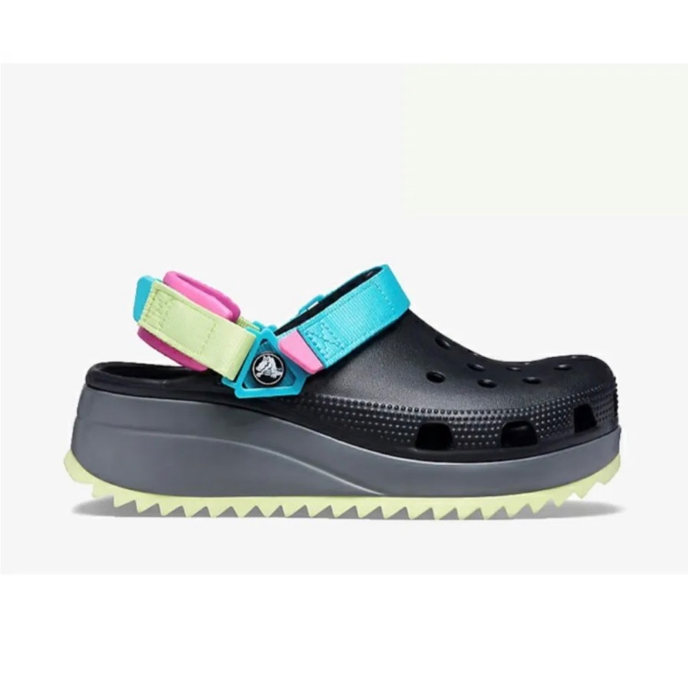 Black hiker Crocs